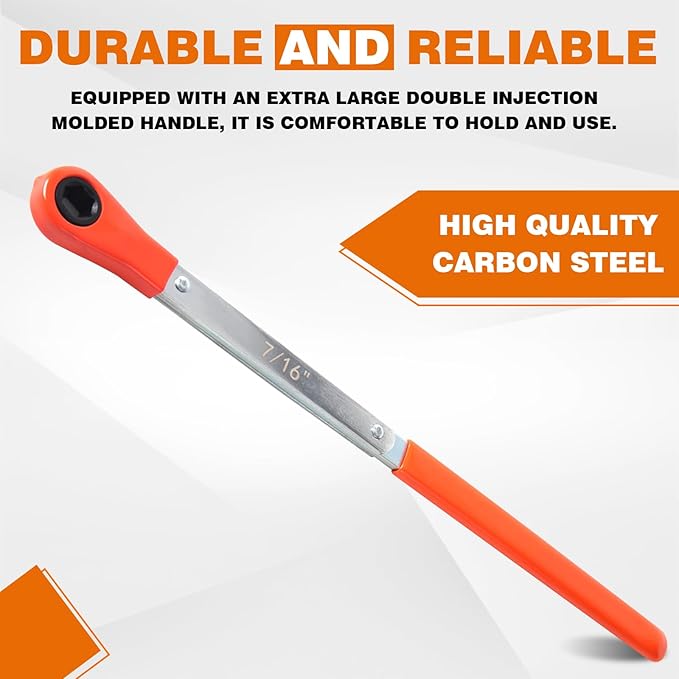 BARTOO Slack Adjuster Wrench 7/16" Automatic Slack Adjusting Wrench