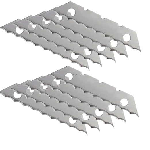 UB-SB10 Specialty Serrated Blade ??Fits Cutout Knives Like Cactus Cutter & Wacker | Includes Safety Case | Ideal for Auto Glass & Sealant Removal