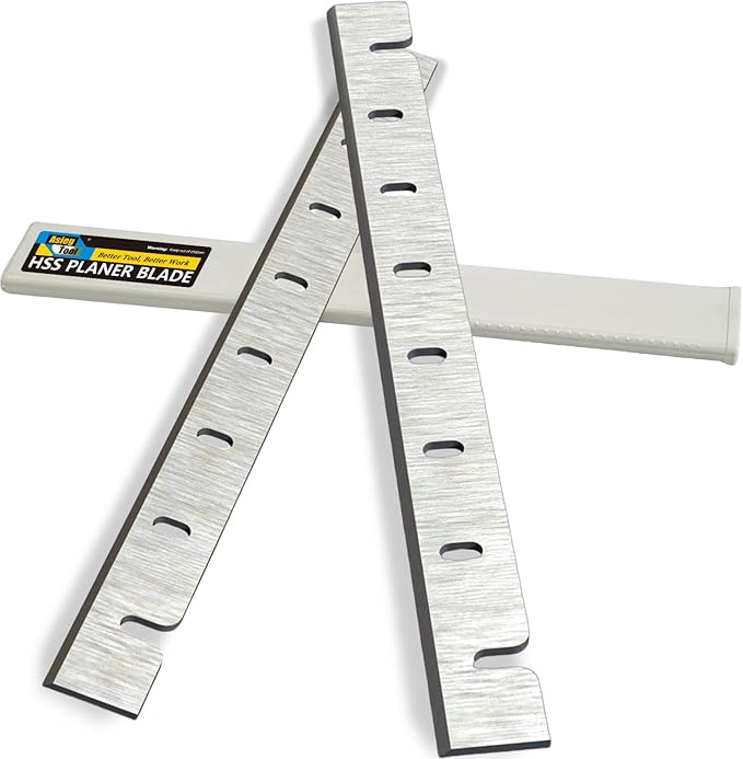 Planer Blades Knives HSS for DeWalt DW733 DW7332 Thickness Planers with 12.5 Inches Replacement Heat Treated 1 Set (2 pcs)