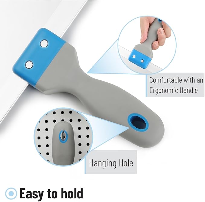 Bates- Taping Knife, 10 Inch, Stainless Steel Drywall Taping Knife