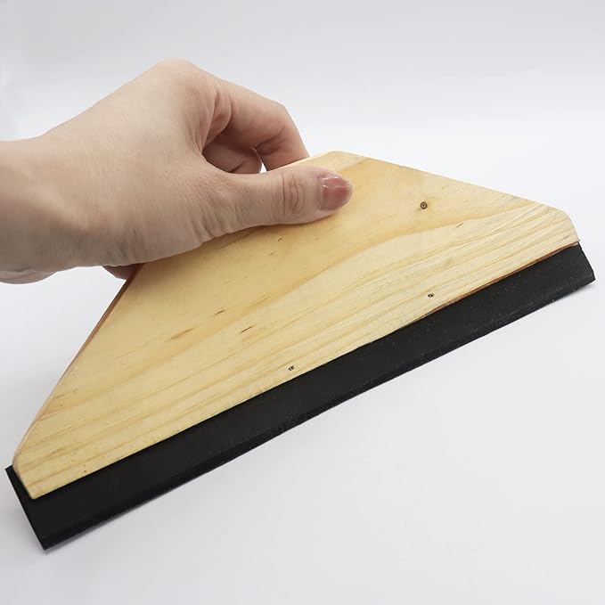 Rubber Scraper, Putty Spreading Tool(240mm/9.6"), Flexible Spackle Knives for Body Filler, Car Putty, Resin, Adhasive, Wallboard Filler, Scraping Coating