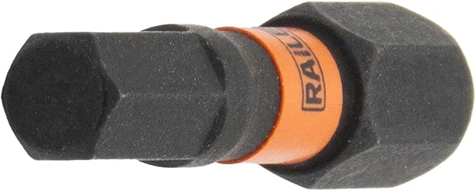 Allen Wrench Hex Bit Set - Railer 2 Inch Impact Driver 20pc Hex Bit Set With A Bit Holder & Carabiner. Premium S2 Steel, Ideal For Furniture Screws