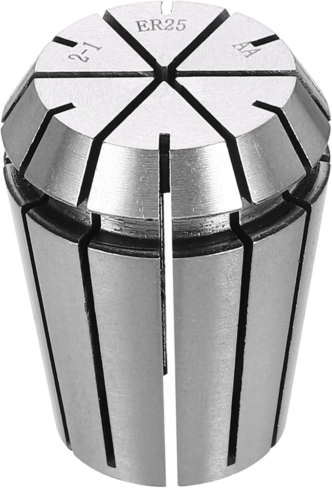 HARFINGTON Spring Collet Chuck ER25 2mm 65Mn Spring Steel Precision Router Collets for CNC Engraving Milling Lathe Tool