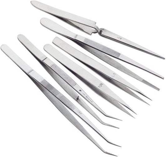 Woodstock D3288 Tweezer Set, 6-Piece