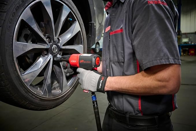 Ingersoll Rand 2135QTL-2 1/2" Air Impact Wrench, Quiet, 780 ft-lbs Max Torque, 2" Ext Anvil