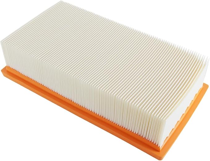 Flat Filter Fit for Bosch VAC090 VAC140 Series Dust Extractor Replace VF130H, Vacuum Filter Only for Dry Dust