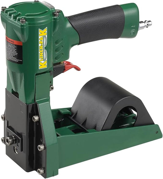 Klinch-Pak KP-RR1 Pneumatic Roll Carton Closing 1-1/4" Crown Stapler for RR1 Series Staples, 5/8-Inch or 3/4-Inch Leg Staples SIM to H-1031, Ideal for Folding Boxes, Complete Overlap and More