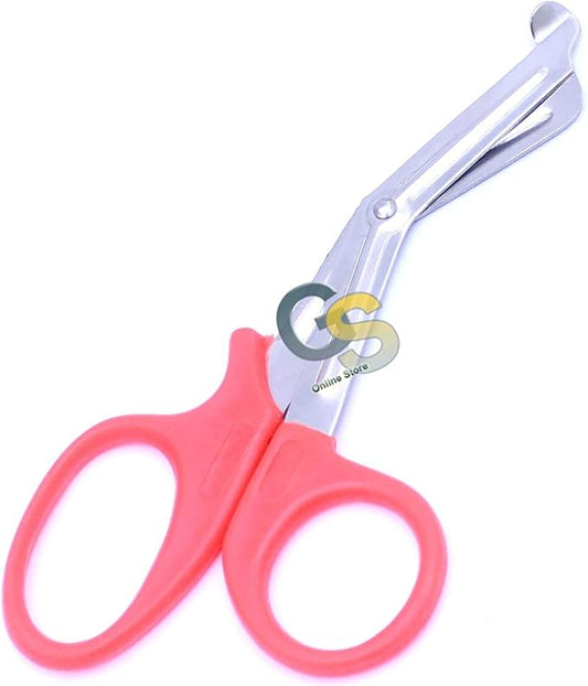 G.S Utility Paramedic Bandage EMT Shears Scissors Pink 5.5" EMS Rescue Trauma