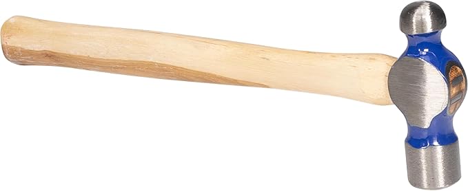 VAUGHAN Ball Pein Hammer, 20 oz, Hickory handle, American high carbon steel, TC120, VN15630