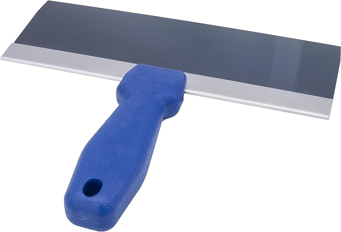 MARSHALLTOWN Blue Steel Taping Knives, 10, Inch Plastic Handle Drywall and Plastering, 5510P