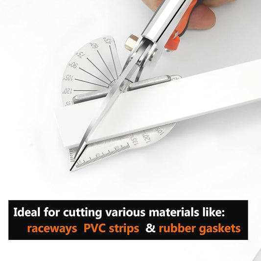 Angle Mitre Shear Cutter - Multifunctional Tool for Angular Cutting of Plastic, PVC, and Molding Trim