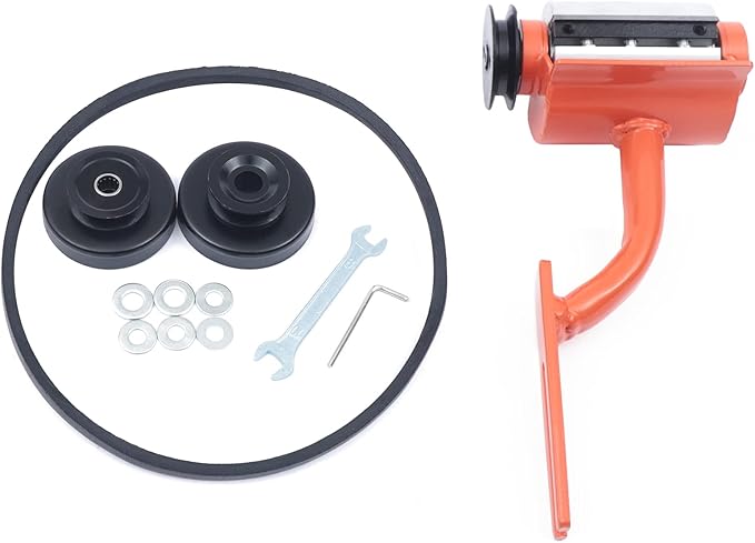 Log Peeler, Log Debarker Designed Chainsaw Attachment, Upgraded Aluminum Alloy Wood Debarking Tool with 4 Blades for Building Material Stores, Farms, Construction Works