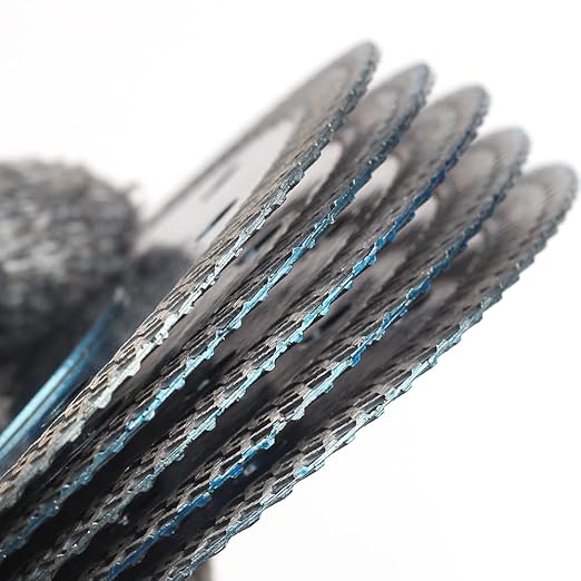 5 Pcs/Box YIJING 4.5" Mesh Thin Turbo Blade Super Thin Tile Diamond Blade for Granite Marble Ceramic Tile