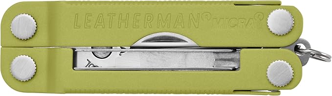 LEATHERMAN, Micra, Keychain Multi-tool with Grooming Tools, Mini Pocketknife for Everyday Carry (EDC), Hobbies & Outdoors, Built in the USA, Mojito