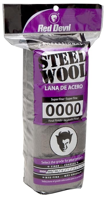 Red Devil 0310 Steel Wool, 0000 (Pack of 96)