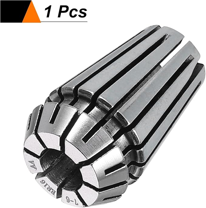 HARFINGTON Spring Collet Chuck ER16 7mm 65Mn Spring Steel Precision Router Collets for CNC Engraving Milling Lathe Tool