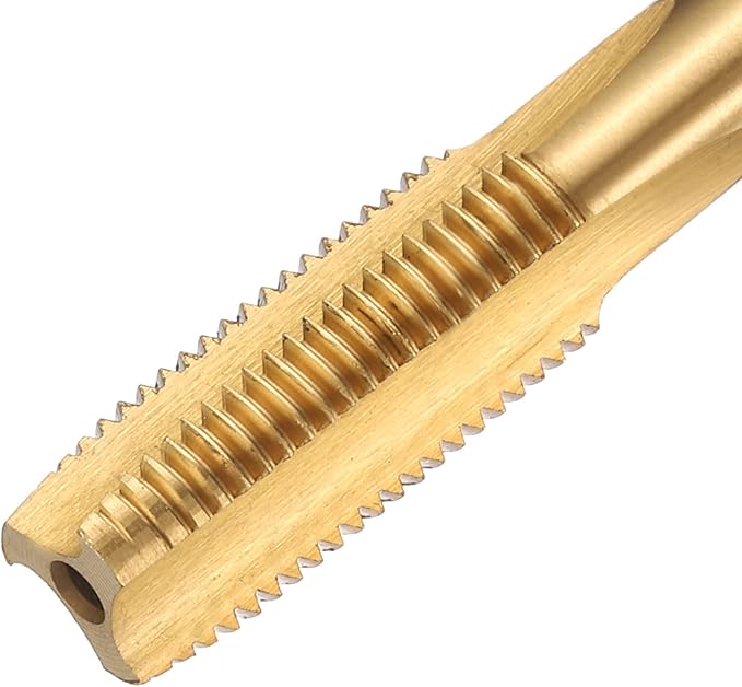uxcell Metric Thread Tap M9 x 1 H2 110mm Straight Flute Screw Thread Milling Machine Taps Threading Tapping Repair Tool