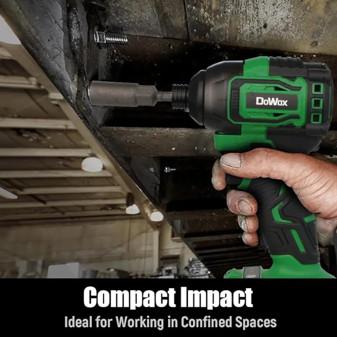 21V MAX Brushless Impact Driver Kit (2035 In-lbs) with 1/4" Hex Chuck, 4-Speed & 24 PCS Bits/Sockets - Heavy Duty for Repairs, Rusted Screws, Frozen Bolts | Makita Battery Compatible