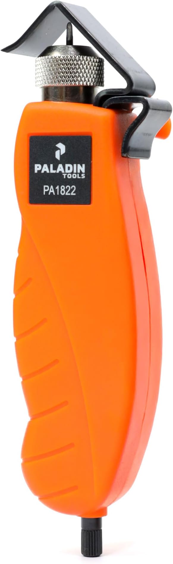 Paladin Tools PA1822 Round Cable Stripper Tool for Precise Cable Jacket Removal - Adjustable Cable Slitter 3/16" to 1" (4.5-25 mm)