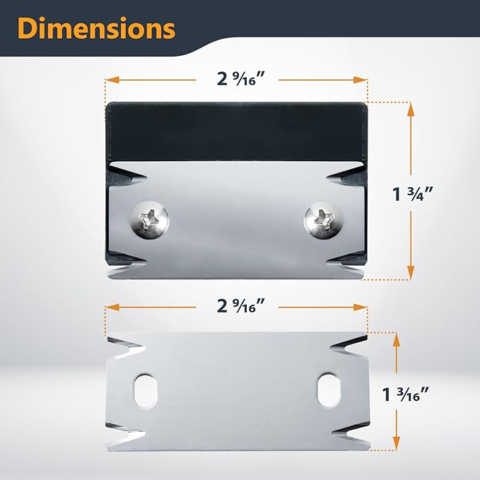 POWERTEC Single Edge Banding Trimmer – 420 Stainless Steel Blade & Bakelite Body – 4-Cutting Edge Design for Veneer, PVC, ABS & Wood Edge Banding – Push or Pull Operation (72281)