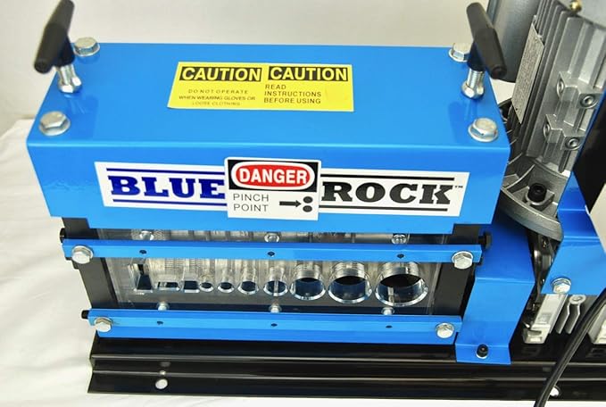 BLUEROCK Tools Model MWS-808PMO Wire Stripping Machine Copper Cable Stripper