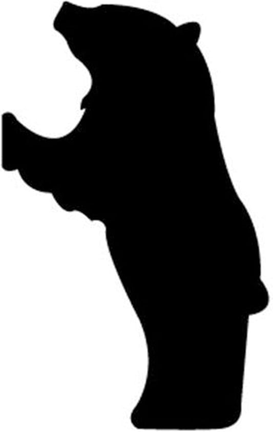 Woodcraft Project Paper Plan To Build Hungry Bear Shadow Pattern - Material Not Included