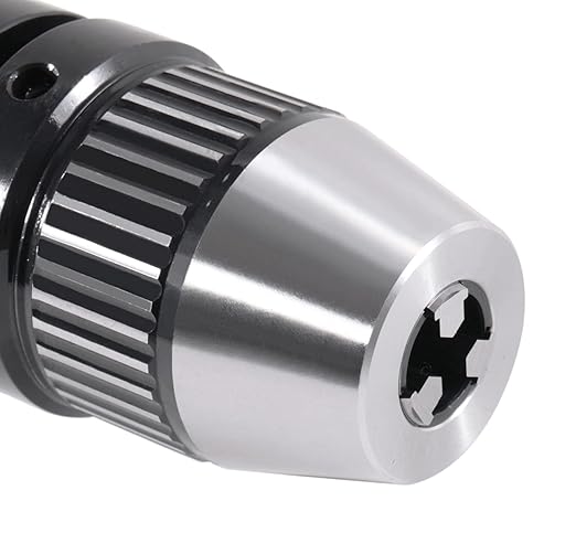 Accusize Industrial Tools 0-5/8'' Cat40 CNC Integral Keyless Drill Chuck, 0222-0892