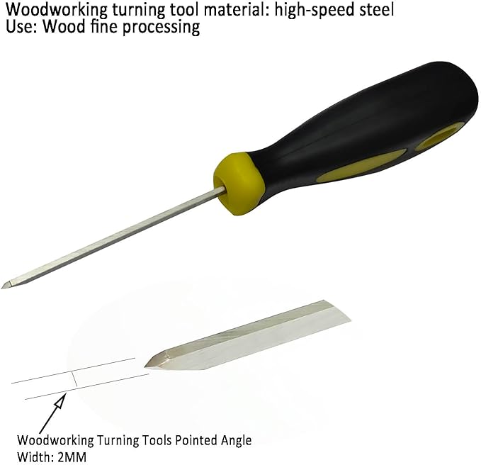Mini Lathe Tools Wood Working Tools Professional Hss Tools Hardwoods And Softwoods Are Suitable