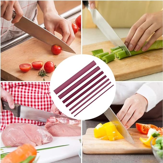 3000 Grits Ruby Abrasives Polishing Sharpener Whetstone Cone Ruby Oil Stone Sharpening Accessory For All Knifes Kitchen Tools-6pcs