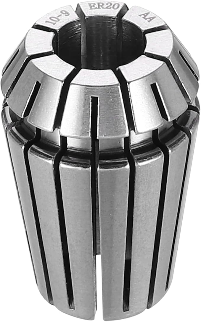 HARFINGTON Spring Collet Chuck ER20 10mm 65Mn Spring Steel Precision Router Collets for CNC Engraving Milling Lathe Tool
