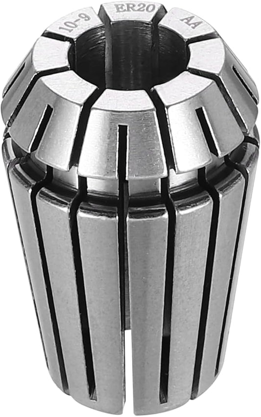 HARFINGTON Spring Collet Chuck ER20 10mm 65Mn Spring Steel Precision Router Collets for CNC Engraving Milling Lathe Tool