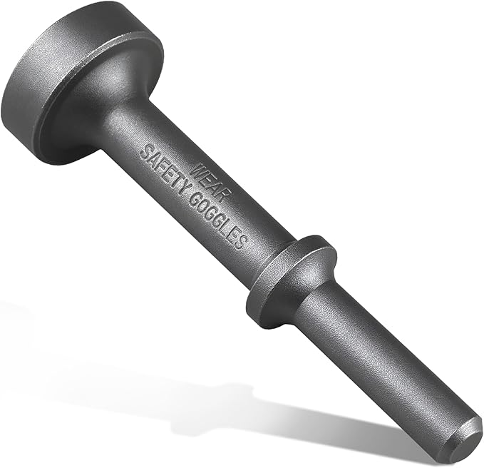 Smoothing Air Hammer Bits Tool, 31982 Chrome Molybdenum Steel Pneumatic Chisel, 0.4" Shank Air Hammer Attachments to Remove Rusted Bolts, Nuts Automotive Suspension Parts, Heavy Duty Metalwork