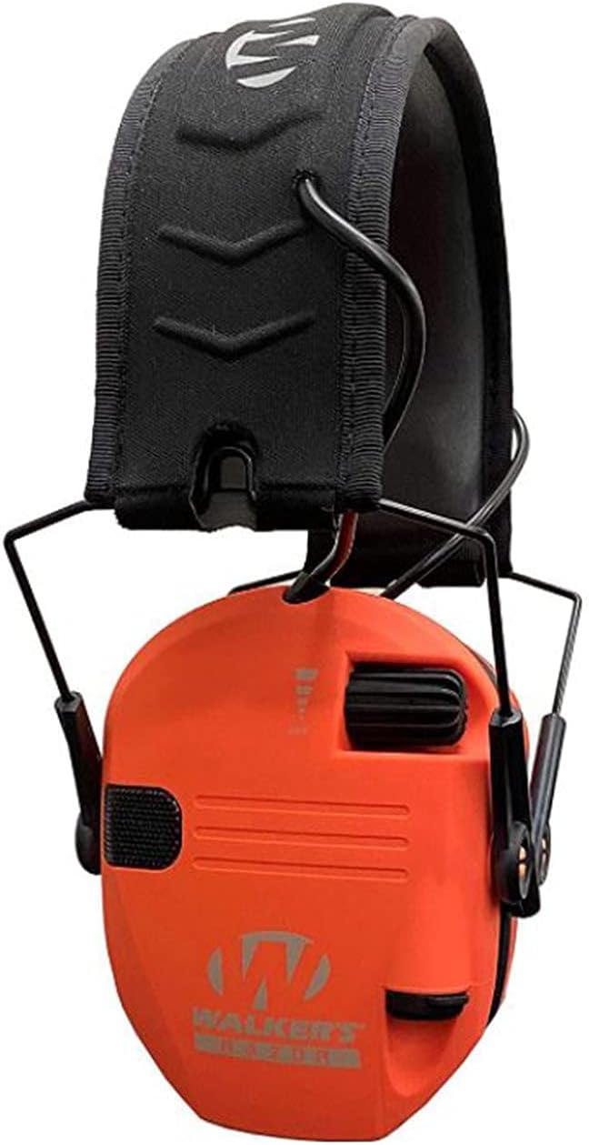 Walker's Razor Slim Ultra Low Profile Compact Design Adjustable Range Shooting Hunting Hearing Protection Electronic Earmuffs