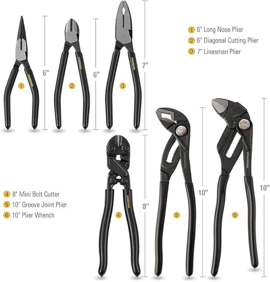 STARWORK TRUE MECHANIC??169-Piece Mechanics Tool Set, Professional, Metric