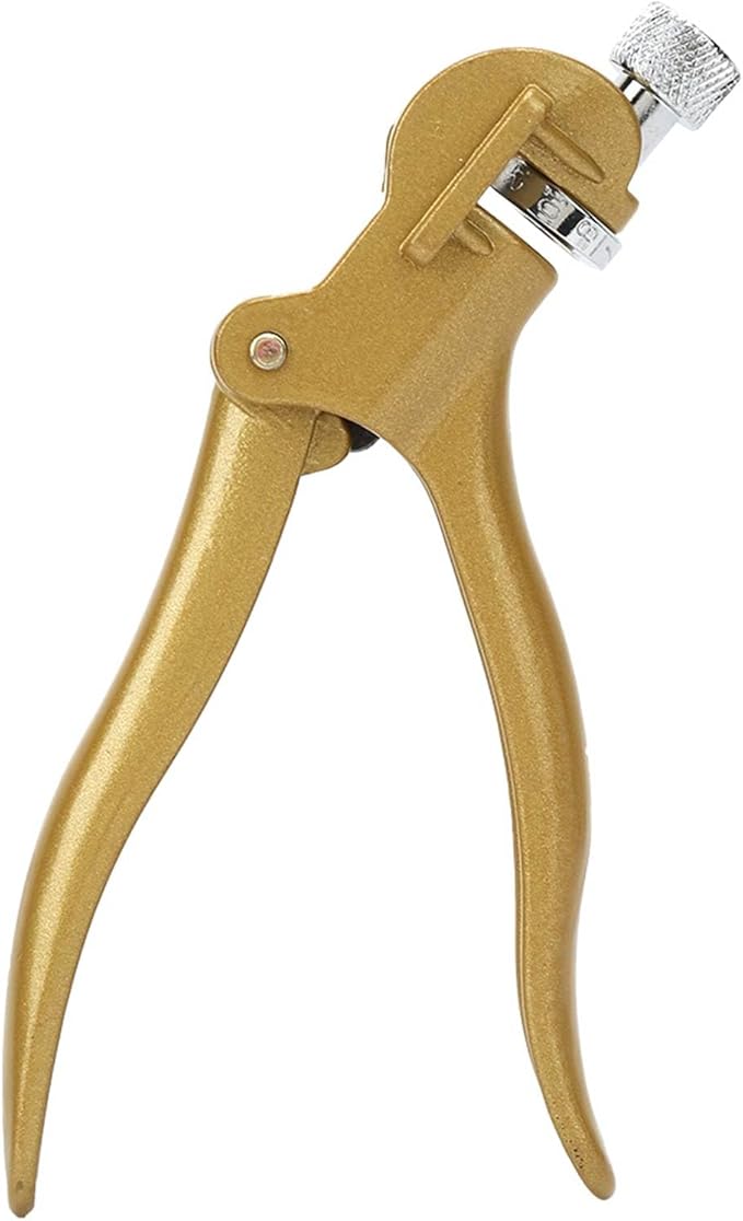 Saw Set Tool, Zinc Alloy and Copper Alloy Saw Set Tool Pliers Sawset Puller Woodwork Hand Tools DIY Accessories Carpentry for Woodworking Saw Blades (Without Magnifier)