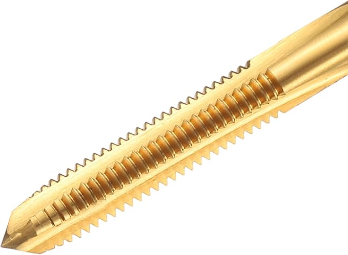 uxcell Metric Thread Tap M5 x 0.8 H2 120mm Straight Flute Screw Thread Milling Machine Taps Threading Tapping Repair Tool