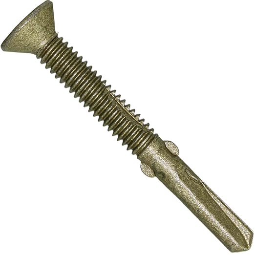 12x2 Reamer Reamer Tek Torx/Star Head Self-Drilling Wood to Metal Screws - for Flatbeds, Trailers - T-30 Torx Screw Head 5 Pound CASE 3060 Screws