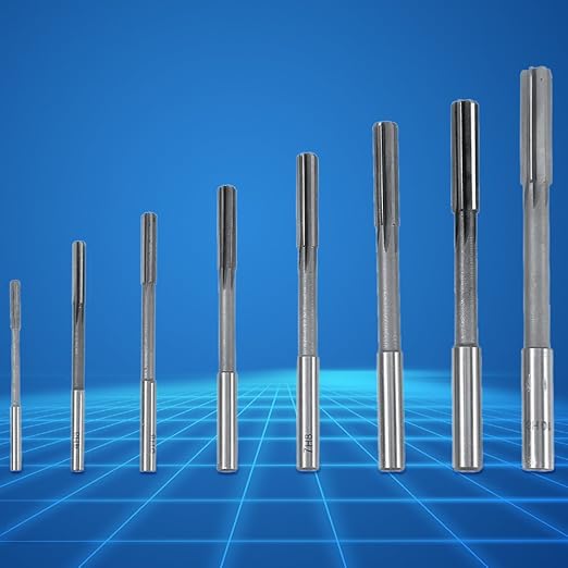 8pcs H8 Metric Machine Reamer Sets Tool Chucking Reamer Set Straight Flute Milling Cutter 3mm 4mm 5mm 6mm 7mm 8mm 9mm 10mm