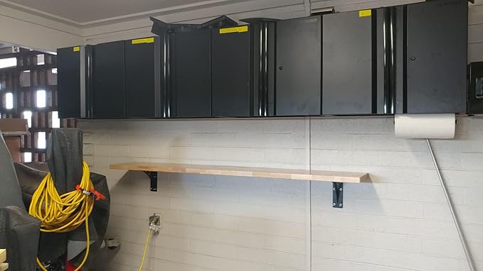 12 inch x 10 inchHeavy Duty Shelf Brackets , Metal Mantel Brackets (Set of 2) Fireplace Mantel Brackets - Countertop Support , Max Load 1100 Lbs (12 ?섃?x 10?쇺?