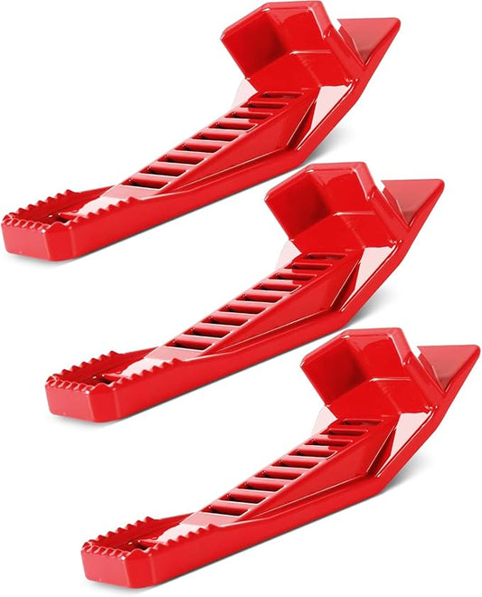 (3-Pack) Calvana XL Drywall Lifter, Drywall Rasp, Drywall Jack, Taller and Wider Toe Insert Design, Sheetrock Fitting Multi-Tool, Ideal for Wall Panels and Door Installation