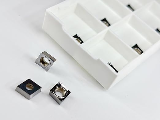Carbide Inserts for Aluminum CCGT 21.51 CCGT060204-AL 10PCS, High Precision Cutting, Enhanced Durability, Smooth Operation, Pack of 10, Versatile Use