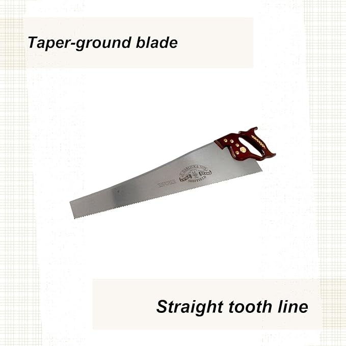 Lynx 26" Handsaw Rip, 4-1/2 Tpi