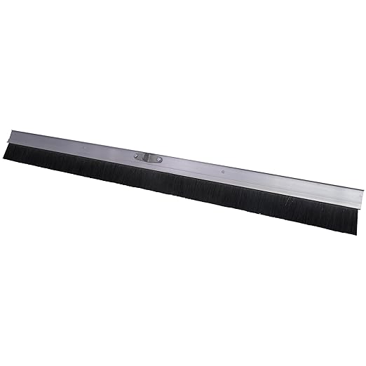 MARSHALLTOWN Aluminum Backed Concrete Broom for Finishing, Polypropylene Fibers, 72 Inch, Made in The USA, 430