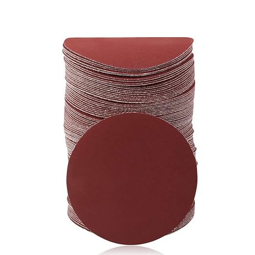 SPEEDWOX Sander Disc 100pc Sanding Hook and Loop Sandpaper 800 Grit Sanding Discs 3 Inch Sandpaper for Wood Drill Grinder Rotary Tools No Hole