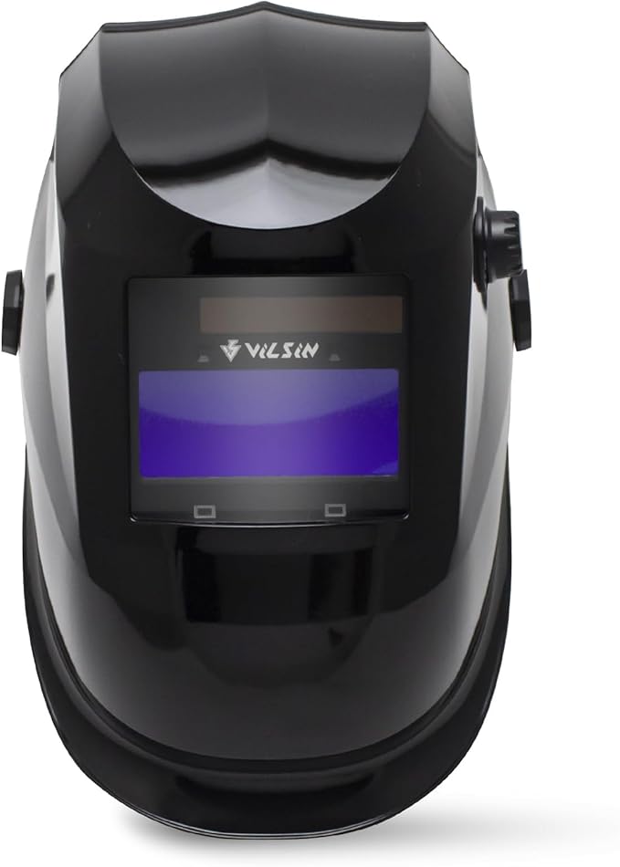 VILSIN Welding Helmet Auto Darkening Large View,Welding Hood True Color Solar Powered With 2 Arc Sensor,Wide Shade 3/4-8/9-13 for Welding Mask TIG MIG ARC Welding Shield,K23-5022-GLH