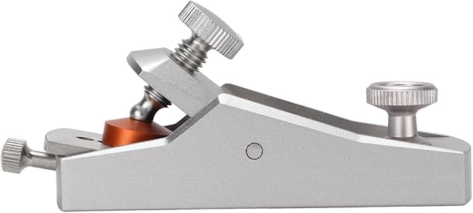 Jerliflyer Mini Woodworking Hand Planer, Flat Plane Woodcraft Hand Tool, Adjustable Bench Plane for Wood Smoothing Craver