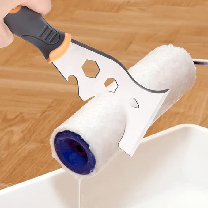 Paint Scraper 16 in 1 Putty Knife Painters Tool Paint Scraper Tool for Wood, Wallpaper Scraper