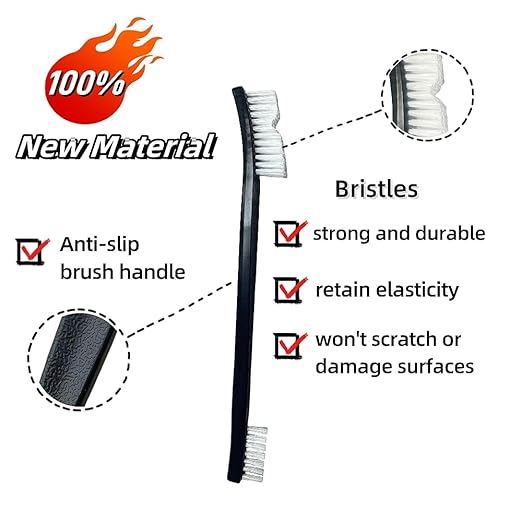 6-Pack Ultimate Detailing Brush Set: Heavy-Duty Nylon & Wire Brushes for Cars, Kitchens & Tight Spaces ??Ergonomic Grip, Non-Scratch Bristles