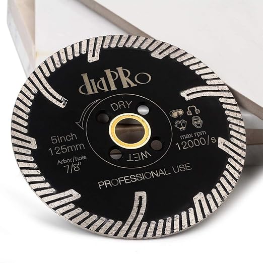5" Granite Cutting Turbo Blade Granite Blade