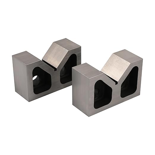 HFS(R) CAST Iron V Block Set (6 X 3-1/8 X 2-1/2 Inch),Accuracy 0.0001"